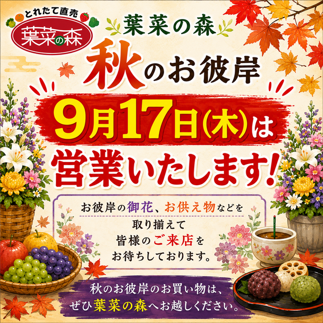9/17営業