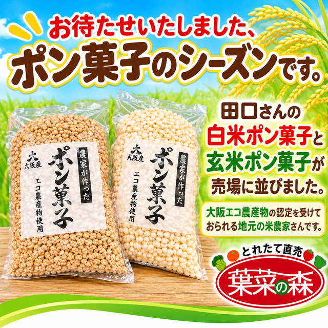 ポン菓子